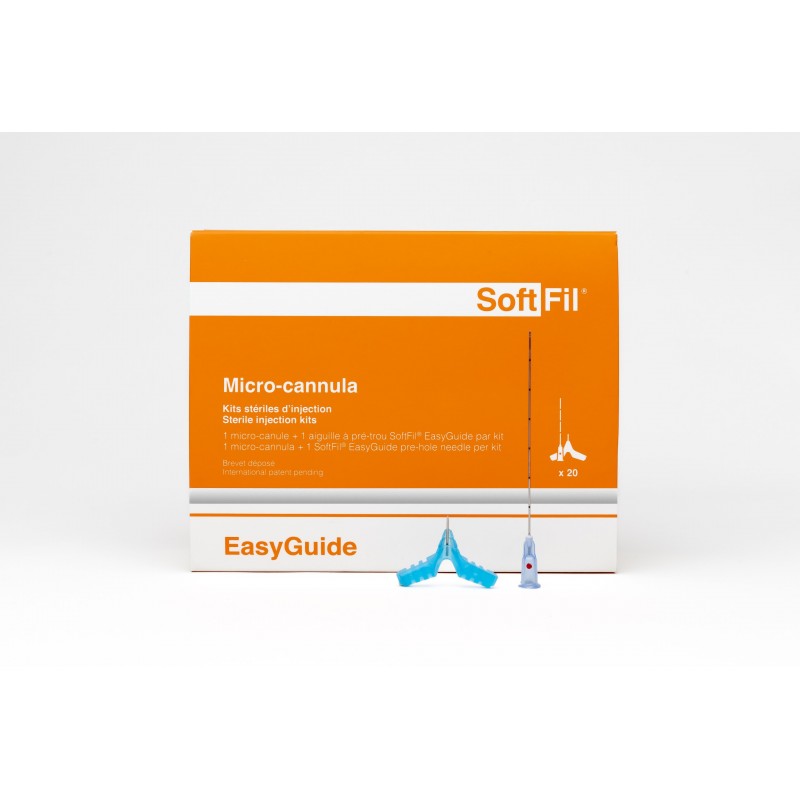 Softfil EasyGuide 23G 70mm - 5mm (20 kits)