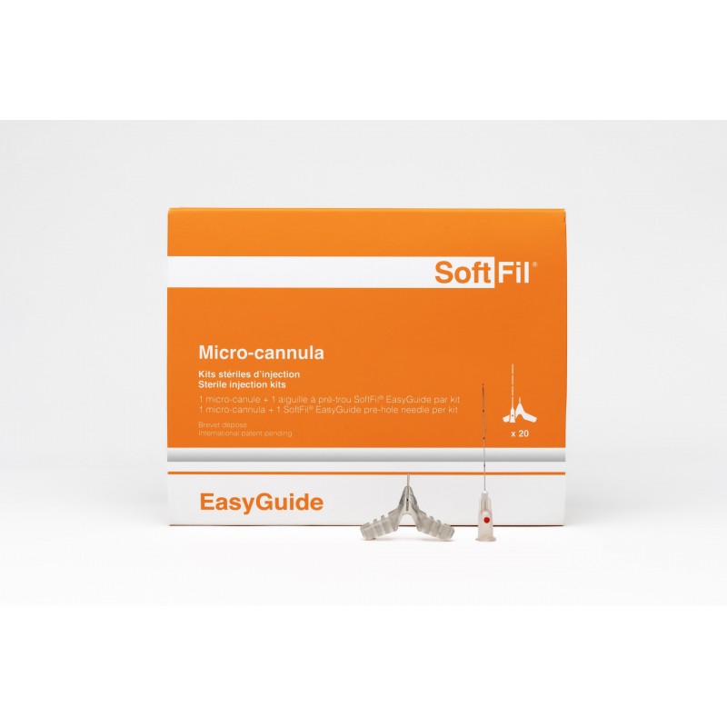 Softfil EasyGuide 27G 40mm - 5mm (20 kits)