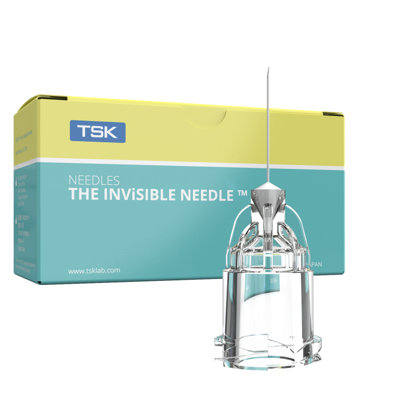 TSK INViSIBLE NEEDLE 34G 9mm (100 unités)